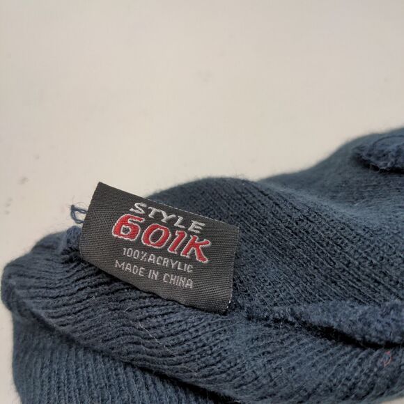 Pacific Headwear Men's Knit Beanie Hat Cap Black Emboidered C Logo - Picture 11 of 12